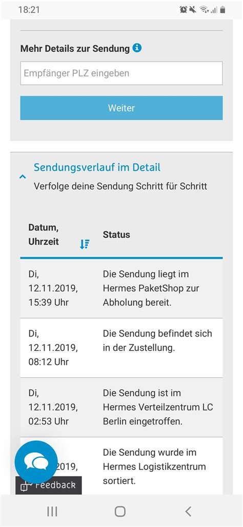 kann man sein paket im paketzentrum abholen hermes|Hermes sendung abholen.